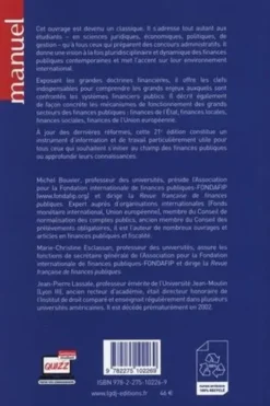Finances publiques. Edition 2022-2023, Michel Bouvier