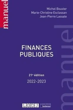 Finances publiques. Edition 2022-2023, Michel Bouvier