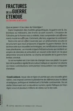 Fractures de la guerre étendue. De l'Ukraine au métavers, Le Grand Continent