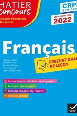 Français CRPE. Epreuve orale d'admission, Edition 2022, Véronique Boiron