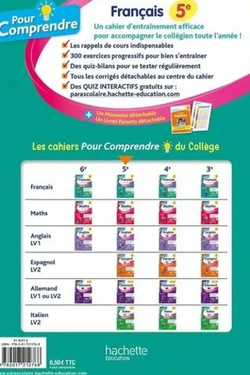 Français 5e, Isabelle de Lisle