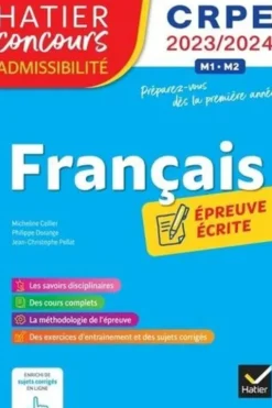 Français. Epreuve écrite d'admissibilité CRPE, Edition 2023-2024, Micheline Cellier