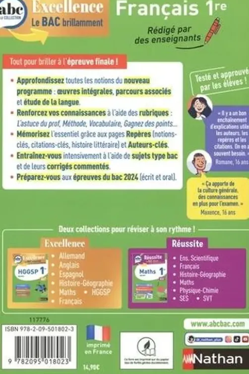 Français 1re. Edition 2024, Dominique Prest