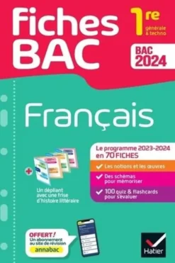 Français 1re générale & techno. Edition 2024, Hélène Bernard