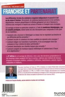 Franchise et Partenariat. Développer ou intégrer un réseau d'enseignes, 8e édition, Michel Kahn