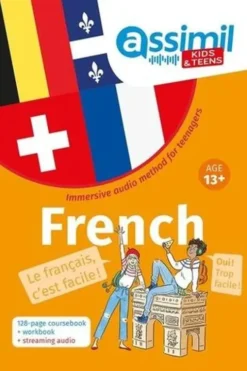 French. Immersive audio method for teenagers, avec 1 cahier d'exercices, Nolwena Monnier