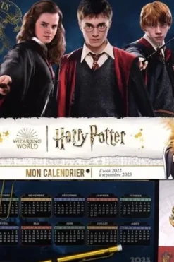 Frigobloc Harry Potter. Le calendrier pour organiser son année scolaire d'août 2022 à septembre 2023, Edition 2022-2023, Play Bac