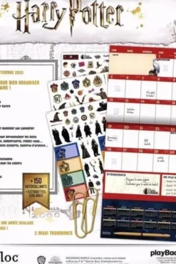 Frigobloc Harry Potter. Le calendrier pour organiser son année scolaire d'août 2022 à septembre 2023, Edition 2022-2023, Play Bac