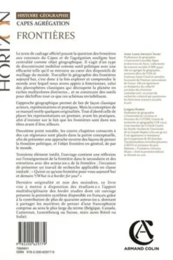 Frontières. Capes-Agrégation Histoire Géographie, Edition 2021, Anne-Laure Amilhat Szary