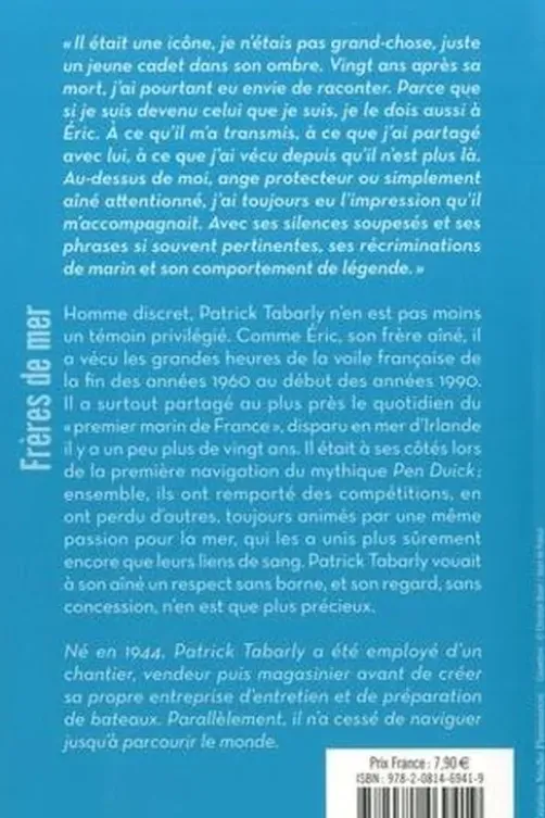 Frères de mer, Patrick Tabarly