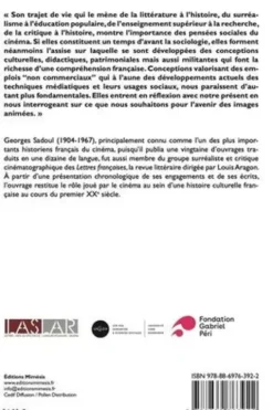 Georges Sadoul, un intellectuel en cinéma. Du surréalisme à l'histoire, Valérie Vignaux