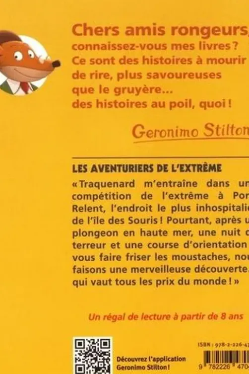 Geronimo Stilton Tome 99 : Les Aventuriers de l'extrême