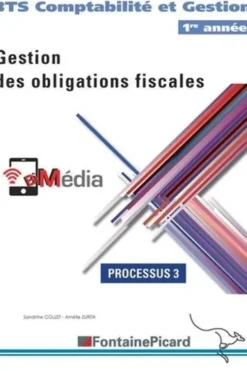 Gestion des obligations fiscales BTS CG 1re année. Processus 3, Edition 2020, Patrick Bihonda