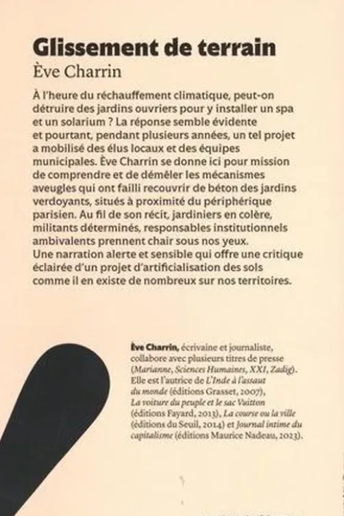 Glissement de terrain, Eve Charrin