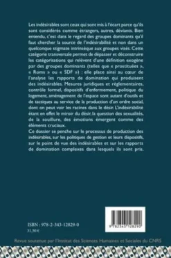 Géographie et Cultures N° 98-99, été-automne 2016 : Les indésirables, Jean Estebanez