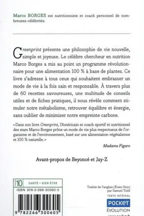 Greenprint. Le nouveau régime végétal, Marco Borges