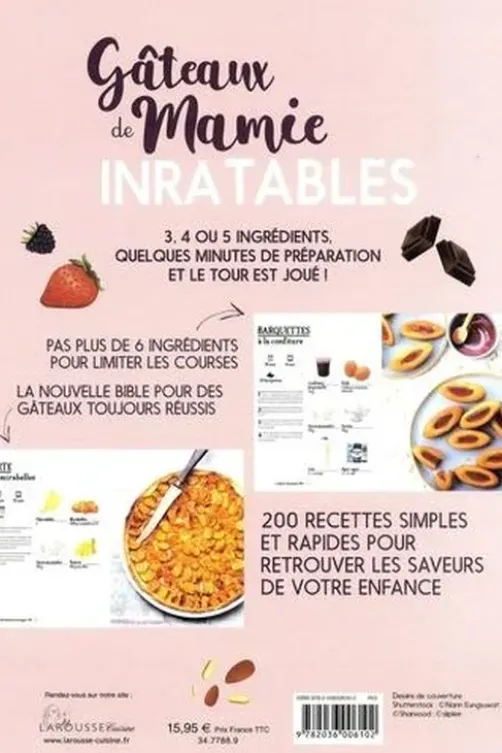 Gâteaux de Mamie inratables, Bérangère Abraham