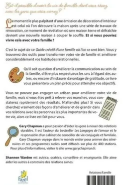Guide créatif d'une famille où l'on se sent bien, Gary D. Chapman