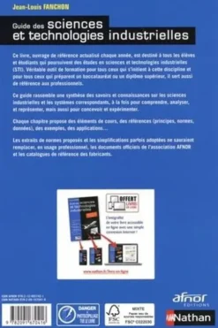 Guide des sciences et technologies industrielles. Edition 2020-2021, Jean-Louis Fanchon