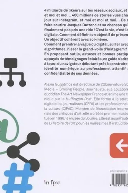 Guide de survie digitale. Les réseaux sociaux à l'usage des créateurs, Alexia Guggémos
