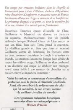 Guillaume le Maréchal Tome 2 : Le lion écarlate, Elizabeth Chadwick