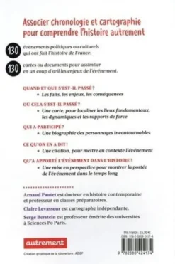 Histoire de France. Chronologie 1 date - 1 carte, 2e édition, Arnaud Pautet