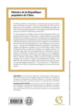 Histoire de la République Populaire de Chine. De Mao Zedong à Xi Jinping, 2e édition, Alain Roux