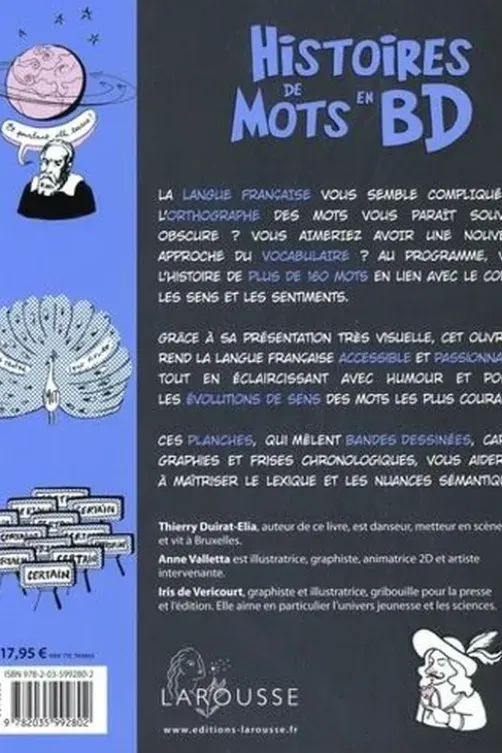 Histoires de mots en BD, Thierry Duirat-Elia
