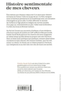 Histoire sentimentale de mes cheveux, Estelle-Sarah Bulle