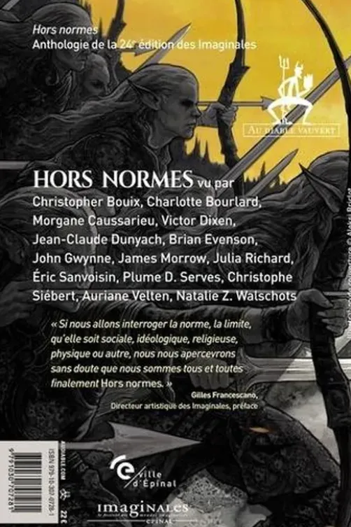 Hors normes. Anthologie des Imaginales 2025, Brian Evenson