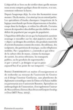 Humanités populaires. La culture des objets, Basile Zimmermann