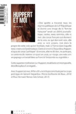 Huppert et moi, Richard Millet