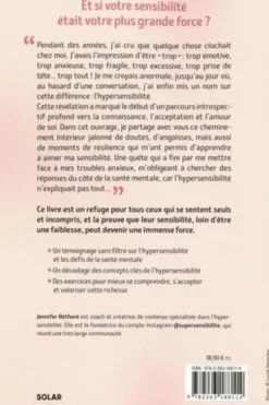 Hypersensible, du fardeau au cadeau, Jennifer Réthoré