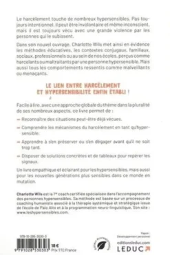 Hypersensibles en situation de harcèlement. Comment s’en préserver ou s’en dégager, Charlotte Wils
