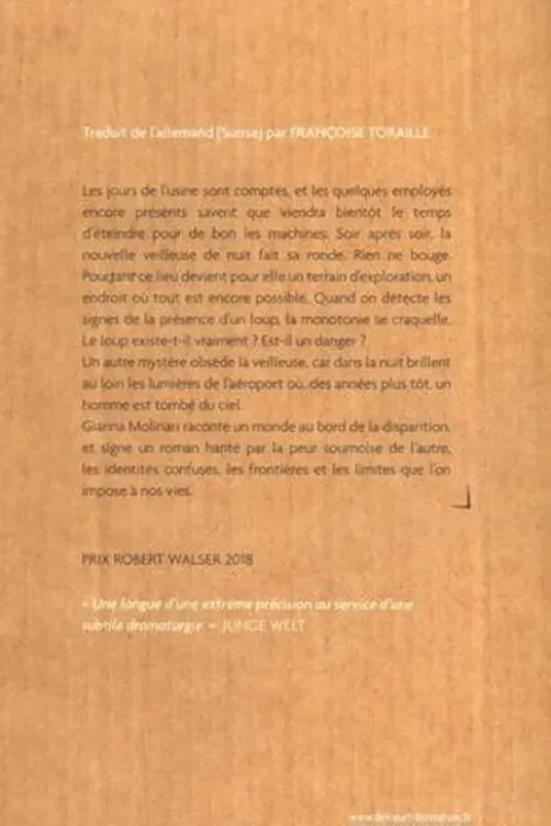 Ici tout est encore possible, Gianna Molinari