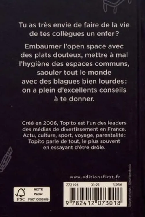 100 idées pour foutre la merde au bureau, Topito