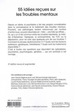 55 idées reçues sur les troubles mentaux. 3e édition revue et augmentée, Jean-Claude Delgènes