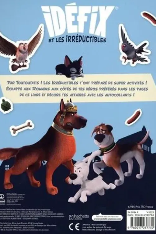 Idéfix et les Irréductibles. Activités & autocollants, Hachette