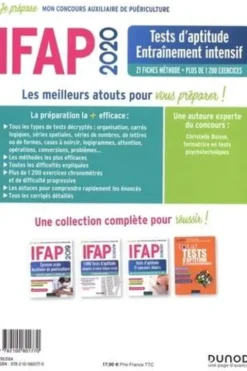 IFAP Tests d'aptitude Entraînement intensif. Plus de 1200 exercices, Edition 2020, Christelle Boisse