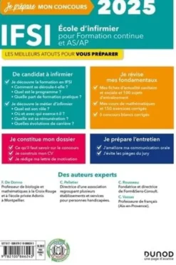 IFSI Ecole d'infirmier pour formation continue et AS/AP. Edition 2025, Fabrice de Donno