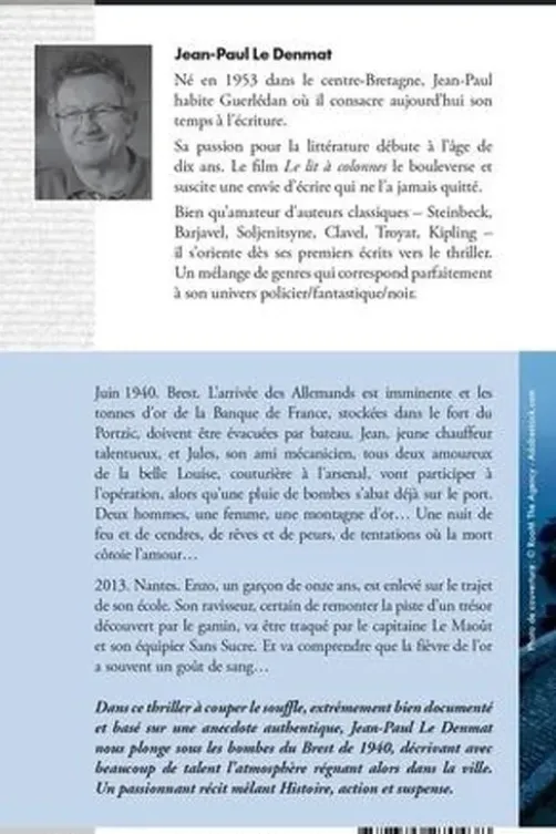 Il neigeait des cendres sur Brest, Jean-Paul Le Denmat