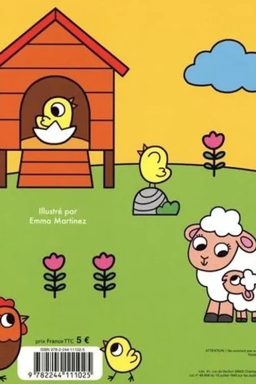 100 images de la ferme à colorier !, Emma Martinez