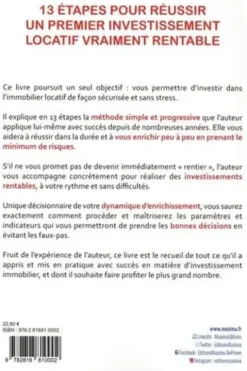 Immobilier locatif. Réussir son premier investissement sans stress, Quentin Hagnéré