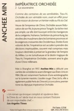 Impératrice Orchidée Tome 2 : La souveraine, Anchee Min