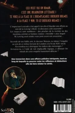 Incarnez Sherlock Holmes dans l'affaire Lewing, Arthur Ténor