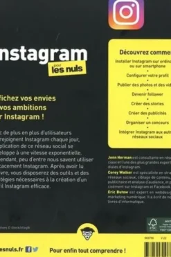 Instagram pour les nuls. 3e édition, Jenn Herman