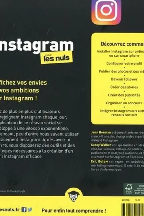 Instagram pour les nuls. 3e édition, Jenn Herman