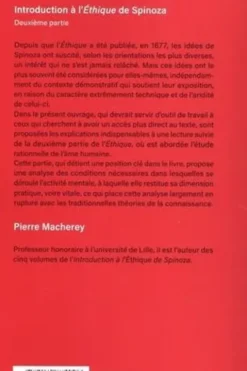 Introduction à l'Ethique de Spinoza. Tome 2, La réalité mentale, Pierre Macherey