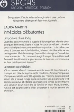Intrépides débutantes. L'imposture d'une lady ; Le secret du châtelain, Laura Martin