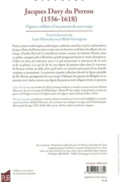 Jacques Davy du Perron (1556-1618). Figures oubliées d'un passeur de son temps, Lana Martysheva